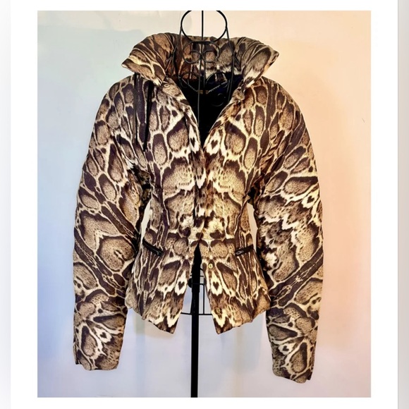 SOLD Roberto Cavalli silk puffer jacket from FW ‘03 - Picture 5 of 9